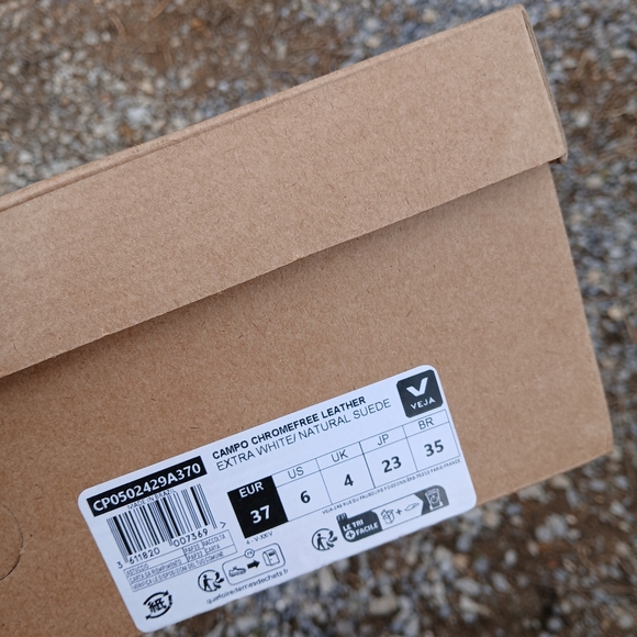 Veja Campo Chromefree Leather Athletic/Lifestyle Casual Shoes Size 37 EU/6 USA - Picture 4 of 11